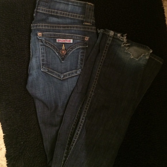 Dark Blue Hudson Size 25 Jeans