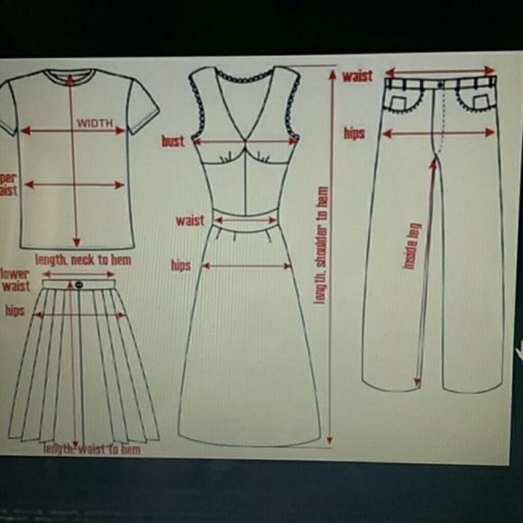 How to measure clothing