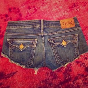 True Religion Jean Shorts