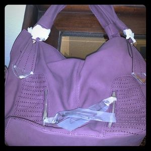 Sold!!! REDUCED!! Plum large purse JustFab