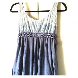 FINAL MARKDOWN! AMERICAN RAG gray sequin dress