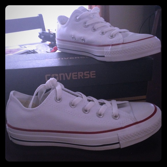 White converse size 6