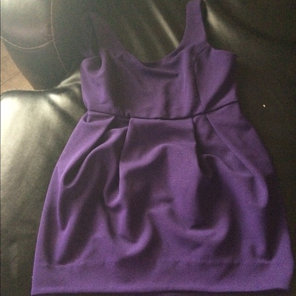 Purple dress