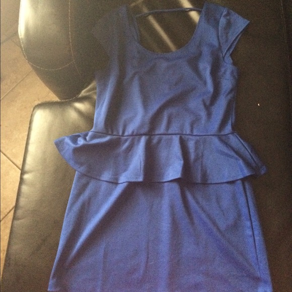 Blue dress