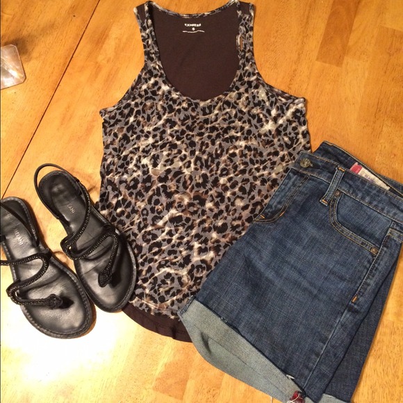 Leopard Tank top
