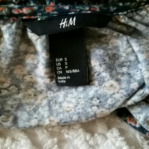 H & M floral tank top - Picture 3 of 3