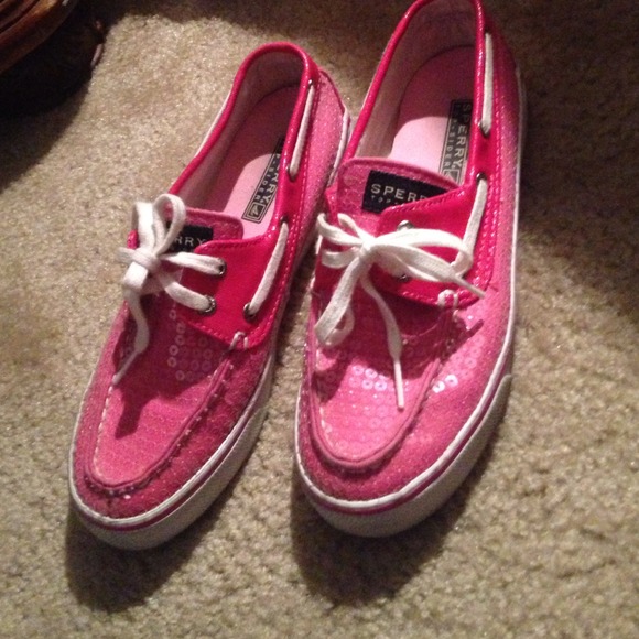 💞LOWERED💞 pink Sperrys