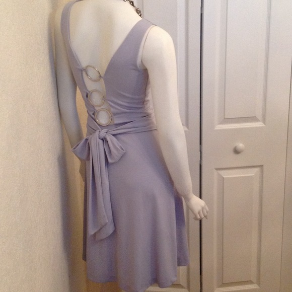 🎉🌺Beautiful Korean dress with build in bra- Gray - Picture 1 of 4