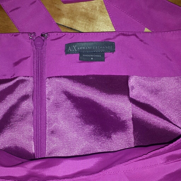 Armani Exchange fully lined pink skirt - Picture 3 of 4