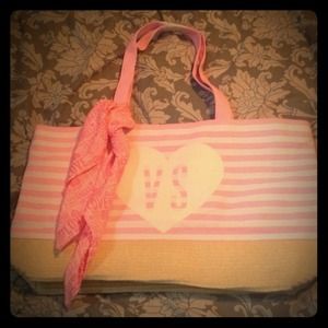 Victoria's Secret beach tote bag