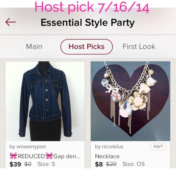 HOST PICK🙆 gold charm necklace - Picture 2 of 3