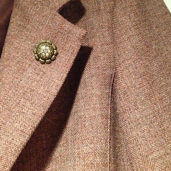 Pink tweed jacket - Picture 2 of 3