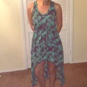Blue n green dress