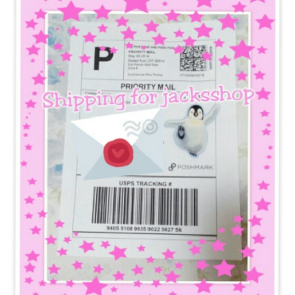 Shipping for jacksshop