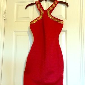 Wow couture bandage dress