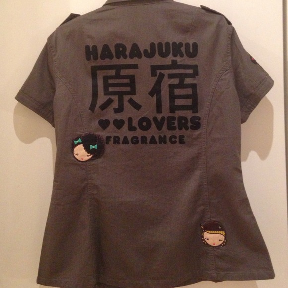 HARAJUKU LOVERS SHIRT - Picture 2 of 4