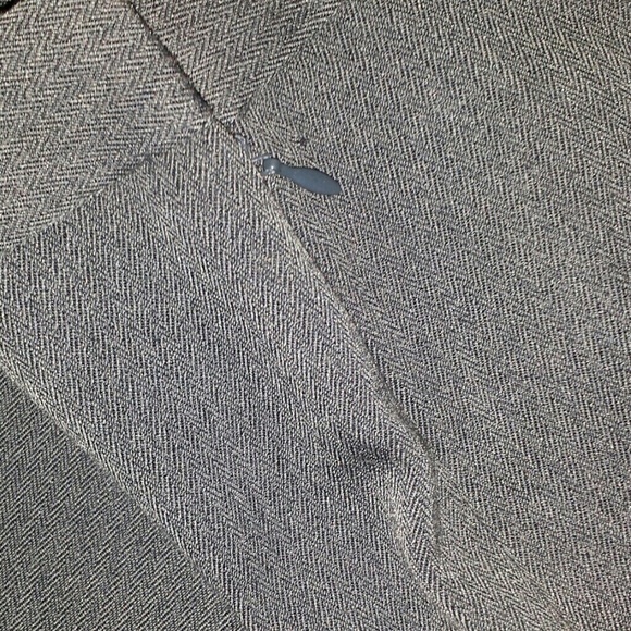 MODERN IMAGES Small Herringbone Dark Gray Slacks - Picture 3 of 3