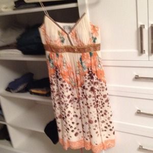 Nicole miller silk mid calf