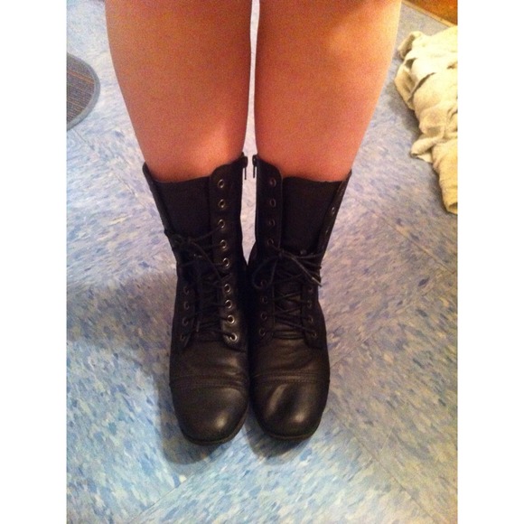 ✨SOPD Black Combat Boots