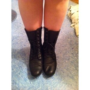 ✨SOPD Black Combat Boots