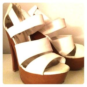Charlotte Russe platform sandals