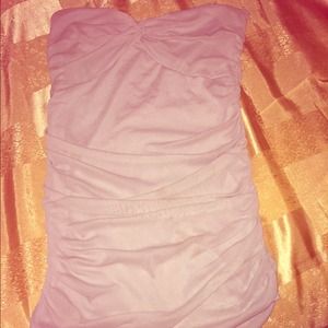 Silver tube top from express!