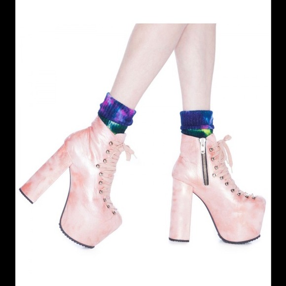 The Hellbound Platform in Mermaid Pink by UNIF