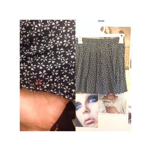 Skirt and crop top
