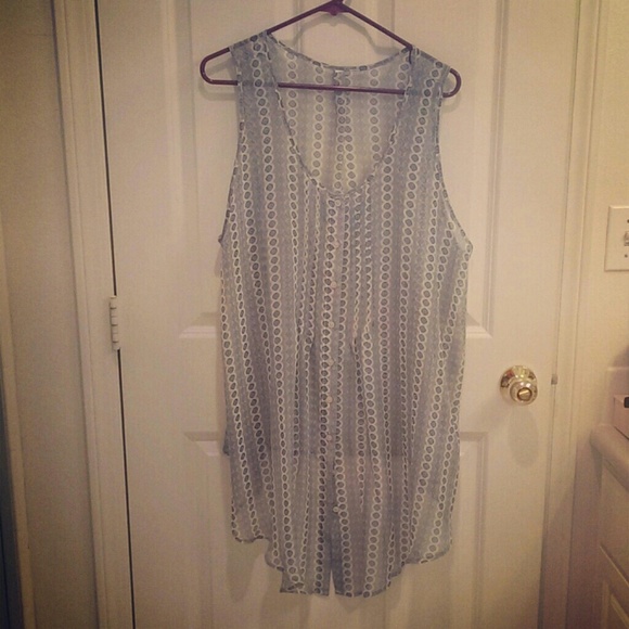 Free People sheer blouse