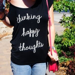 🍍$20 TODAY ONLY🍍 Thinking happy thoughts top