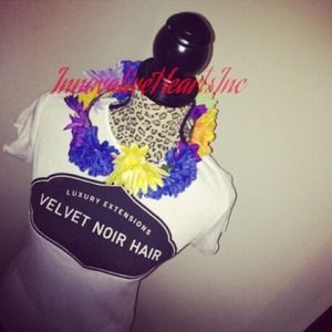 💢SOLD💢Tropical Flower Crown👑💜💙💚