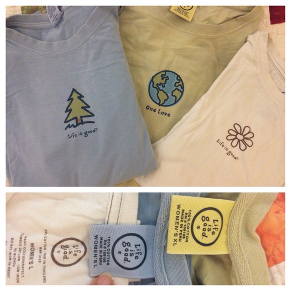 Life is Good Long Sleeve - EARTH (just one)