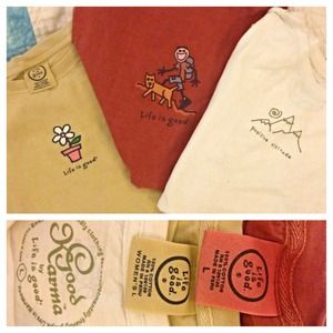 Life is Good Short Sleeve (set of 2)