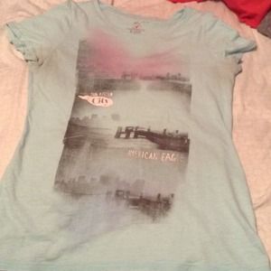 Blue American Eagle shirt
