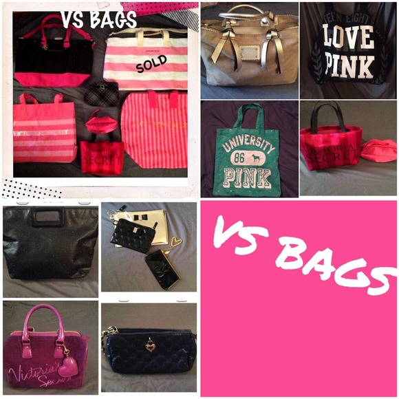 Various Victoria's Secret Bags, purses,pouches