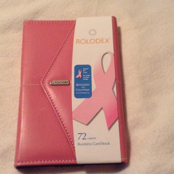Clutches & Wallets - Rolodex brand-new. Breast-cancer awareness