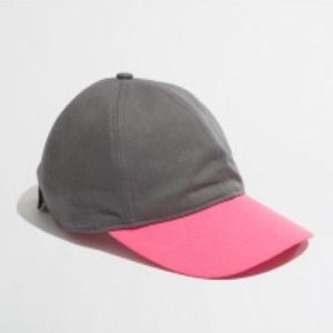 J. Crew color block baseball hat