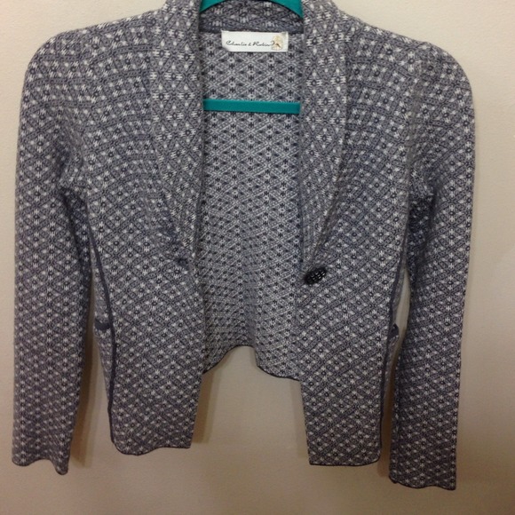 Size Medium blazer style sweater.