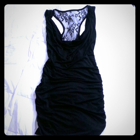 Black lacey dress