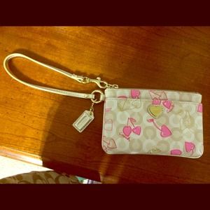 Coach wristlet