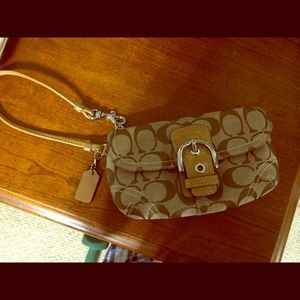 Coach wristlet