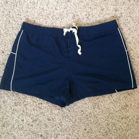 Navy Swim Shorts! NWOT