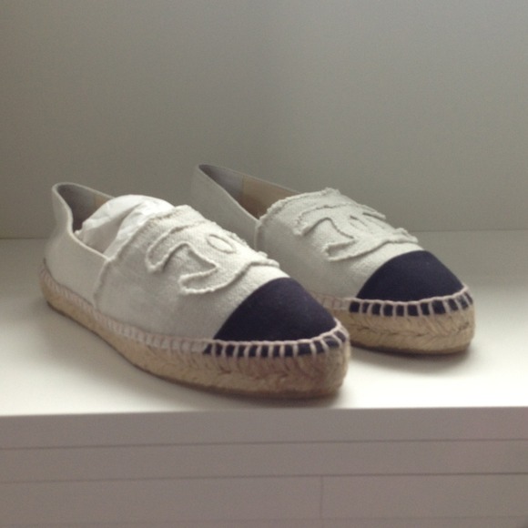 Chanel espadrille beige/noir