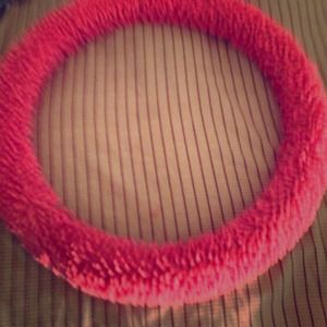 Steering wheel cover