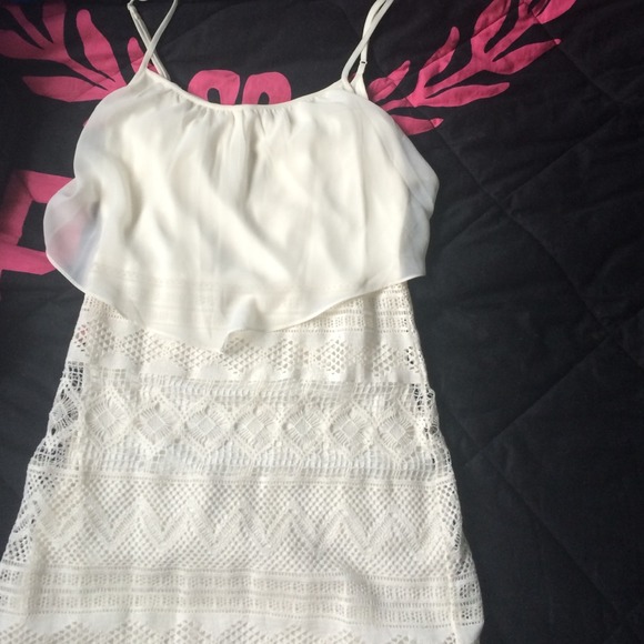 Cream colored, lace Dress