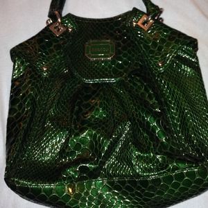 Green Dereon shoulder bag