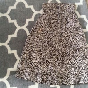 Banana Republic strapless dress