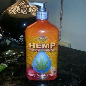 New hemp body lotion big bottle