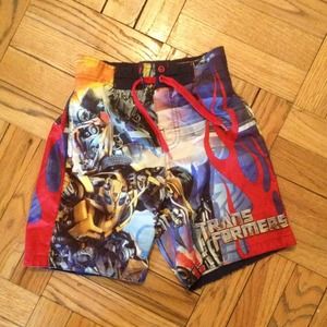 Boys Transformers Bathing Suit