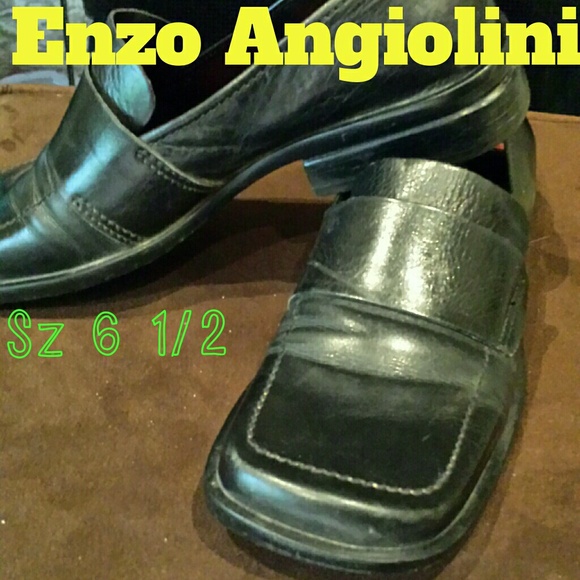 Reduced 2x $ Enzo Angiolini all leather shoe